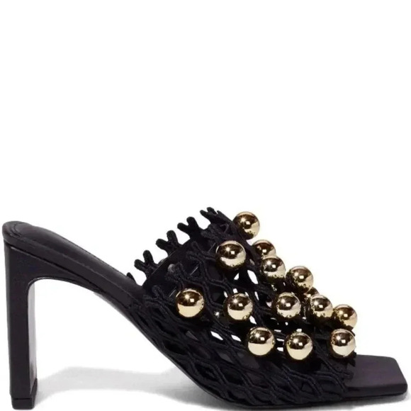Johnathan Simkhai Aster Studded Open Toe Sandal - Picture 1 of 6